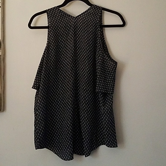 Trouvè Nordstrom XS Geometric Black White Blue - Picture 4 of 5